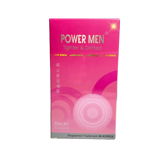  Shop bán Bao cao su size nhỏ 49mm có gai nổi nhẹ Power Men Power Men Tighter Dotted  tốt nhất 