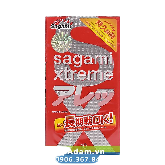  Thông tin Bao cao su SAGAMI Xtreme Feel Long có gai chống xuất tinh sớm  hàng xách tay 