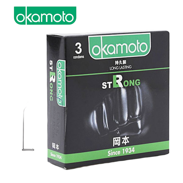 Cung cấp Bao cao su kéo dài thời gian Okamoto Strong Long Lasting  cao cấp 