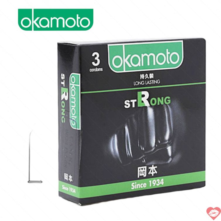Bao cao su Okamoto kéo dài Strong Long 