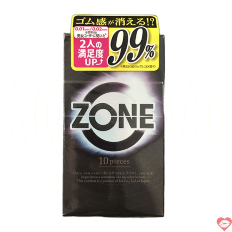 Bao cao su Jex Zone 0.01 siêu mỏng Nhật Bản 