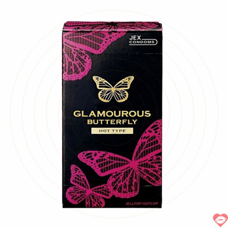 Bao cao su Jex Butterfly Hot Type 12 chiếc Nhật 