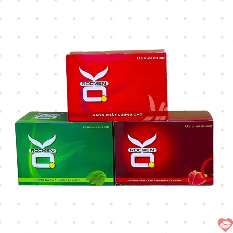 Bao cao su Rocmen hộp 144 cái giá tốt 