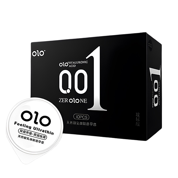  Review Bao cao su siêu mỏng Olo Đen 0.01 trơn mượt - Hộp 10c giá rẻ 