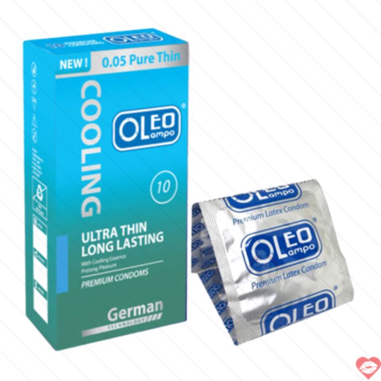Bao cao su Oleo Lampo siêu mỏng chống xuất sớm 
