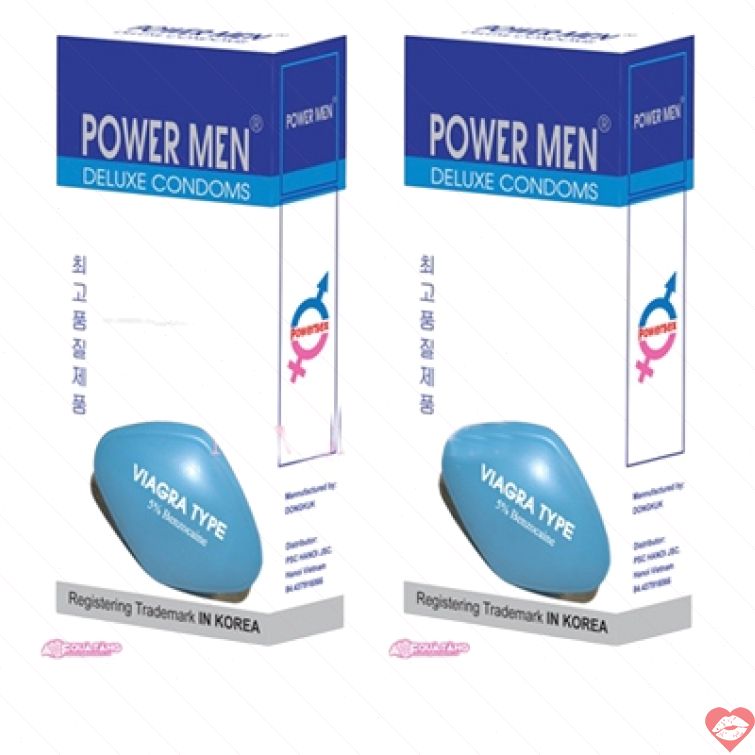 Bao cao su Powermen Viagra kéo dài thời gian 
