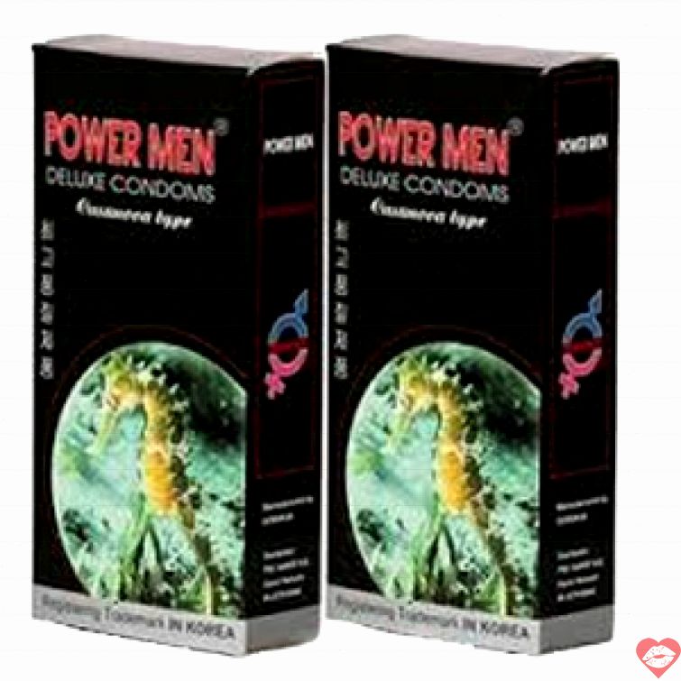 Bao cao su Powermen cá ngựa hộp 12 mạnh mẽ 