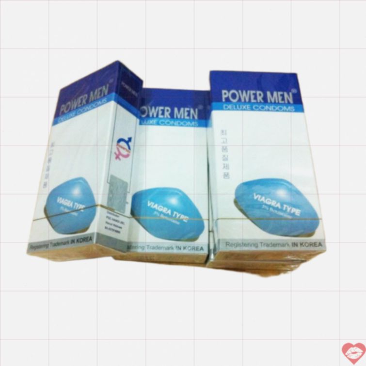 Bao cao su Power Men Viagra tăng sinh lực 