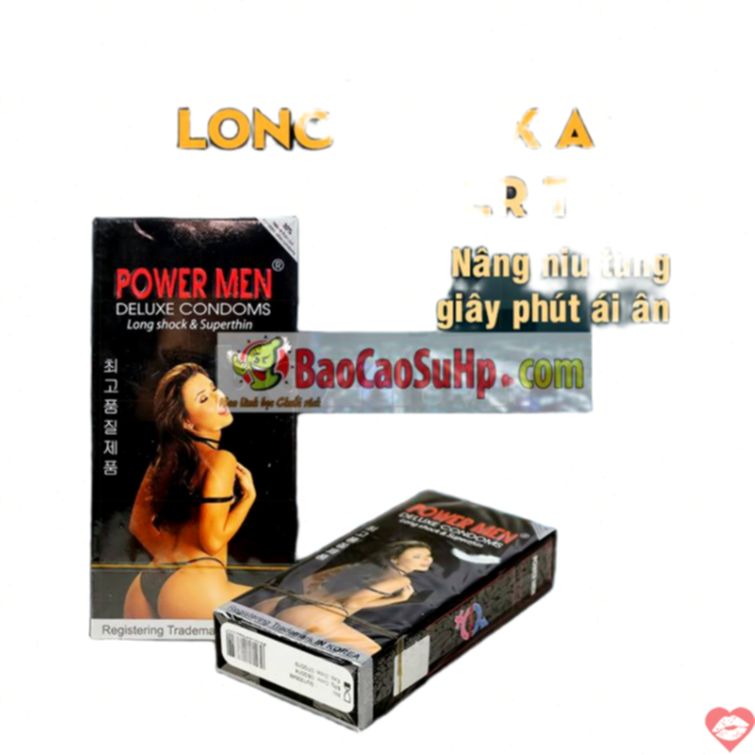 Bao cao su Power Men siêu mỏng tăng cảm giác 