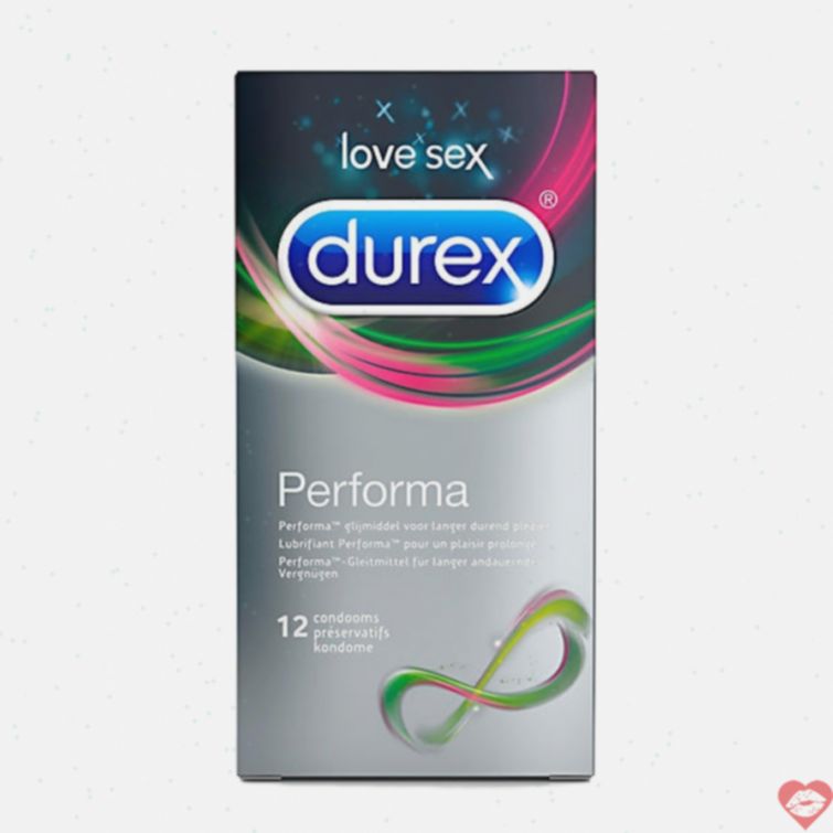 Bao cao su Durex Performa kéo dài thời gian 
