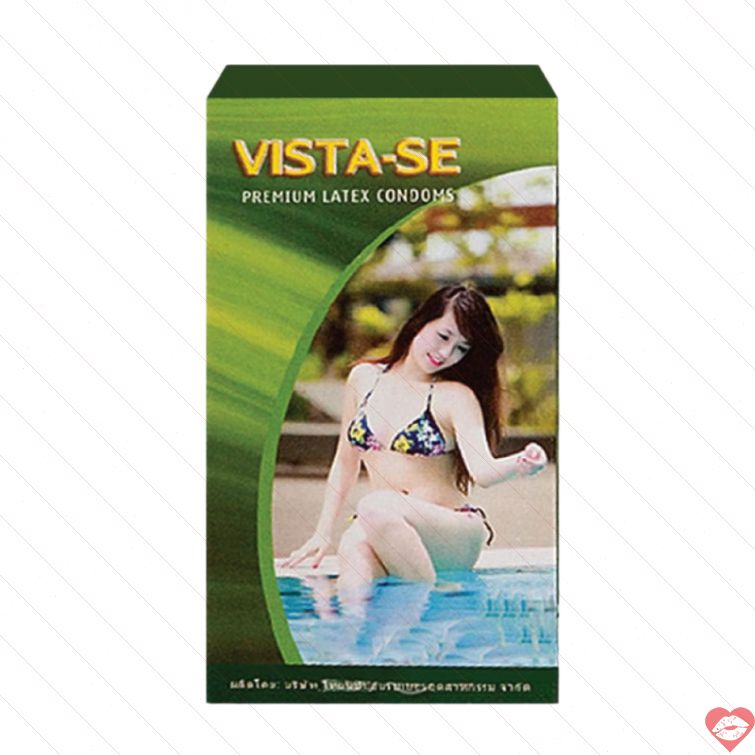 Bao cao su Vista mỏng trơn cảm giác thật 