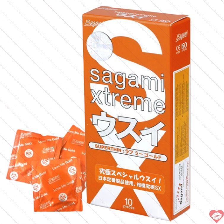 Bao cao su Sagami Xtreme siêu mỏng truyền nhiệt 