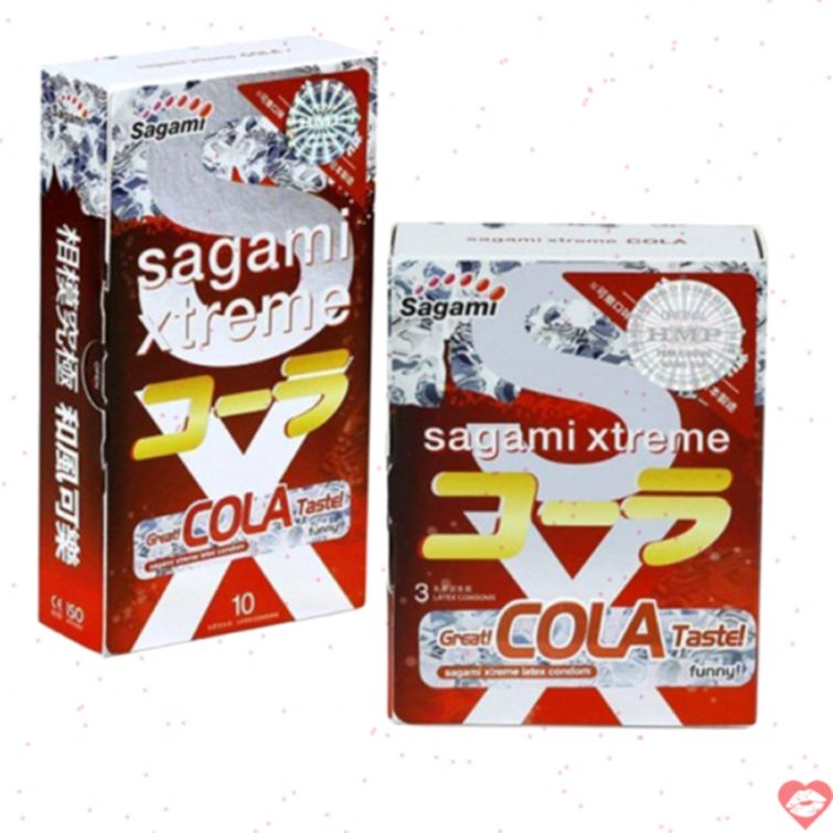 Bao cao su Sagami Cola thơm mát tăng hưng phấn 