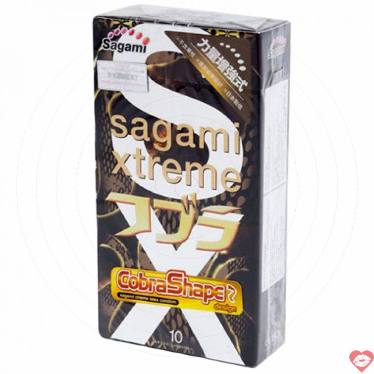 Bao cao su Sagami Cobra Shape 10cuc sieu mong 