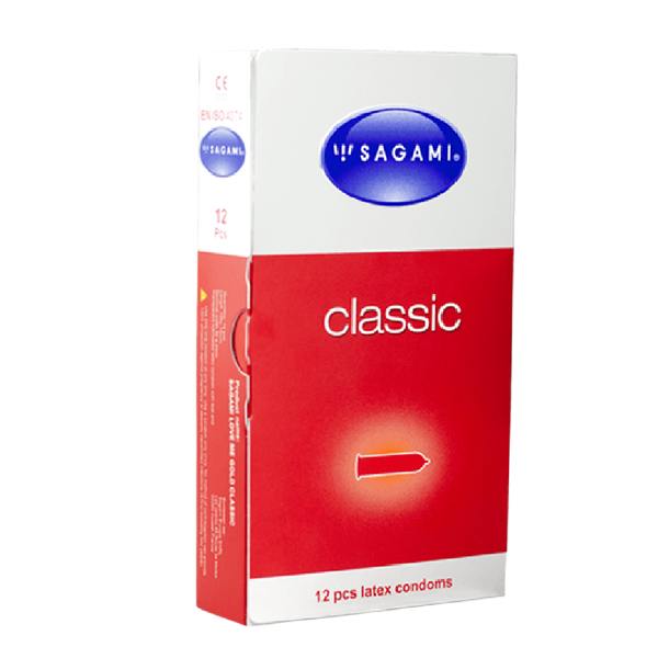  Nhập sỉ Bao Cao Su Sagami Classic – Hộp 12 Chiếc Mỏng Ôm Khít  giá tốt 