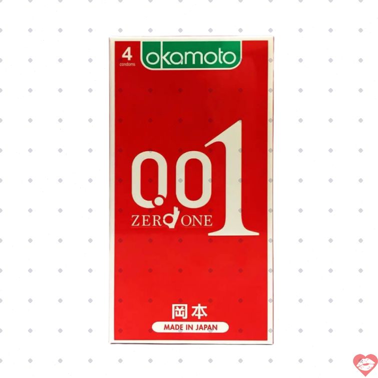Bao cao su Okamoto 0.01 siêu mỏng truyền nhiệt 