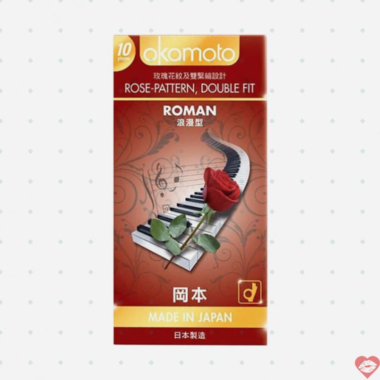 Bao cao su Okamoto Roman vân hoa tăng khoái cảm 