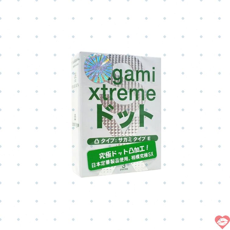 Bao cao su Sagami Xtreme siêu mỏng gai tăng sướng 