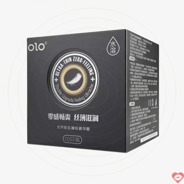 Bao cao su siêu mỏng OLO 001 hương vani cực đã 