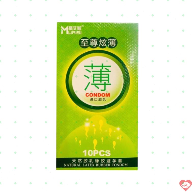 Bao cao su siêu mỏng hương dâu ngọt tăng khoái cảm 