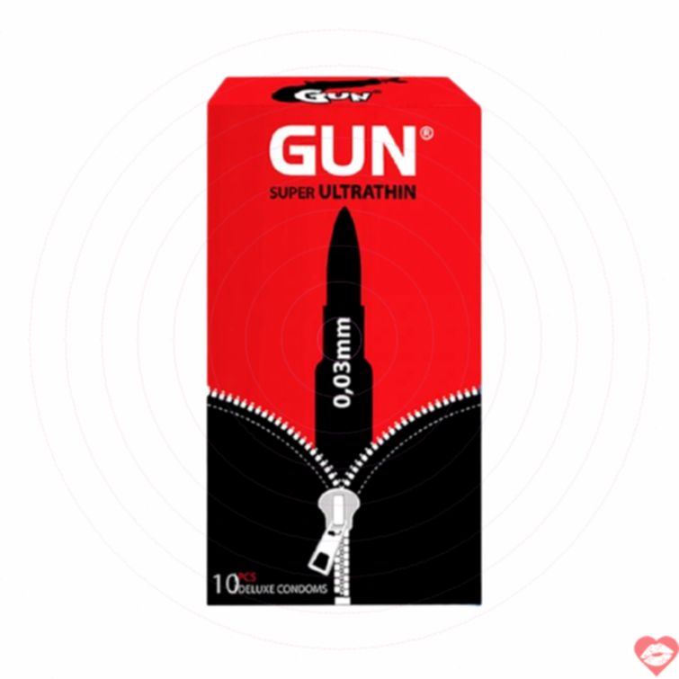 Bao cao su Gun 003 siêu mỏng truyền nhiệt tốt 