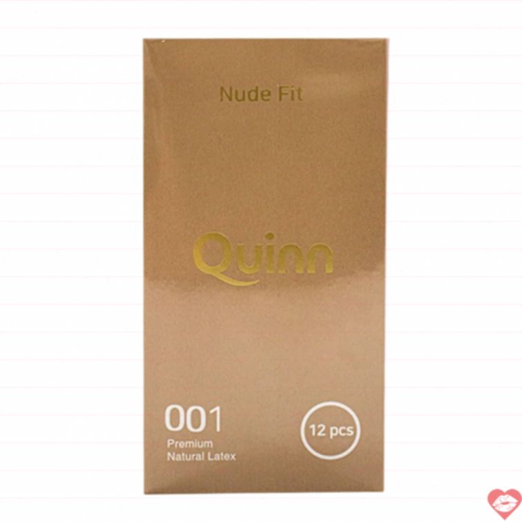 Bao cao su Quinn Nude Fit siêu mỏng ôm sát cực sướng 