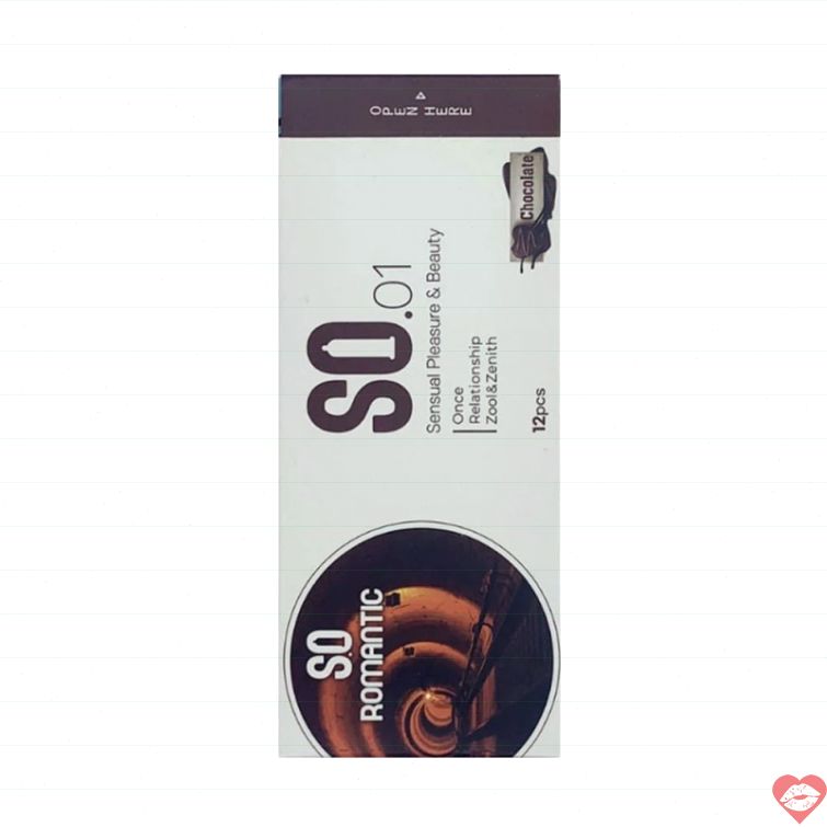 Bao cao su SO Romantic chocolate thơm kích thích 