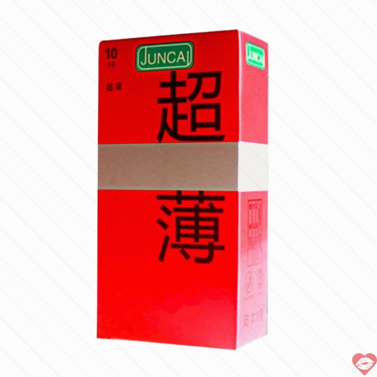 Bao cao su Juncai Red siêu mỏng nhiều gel trơn 