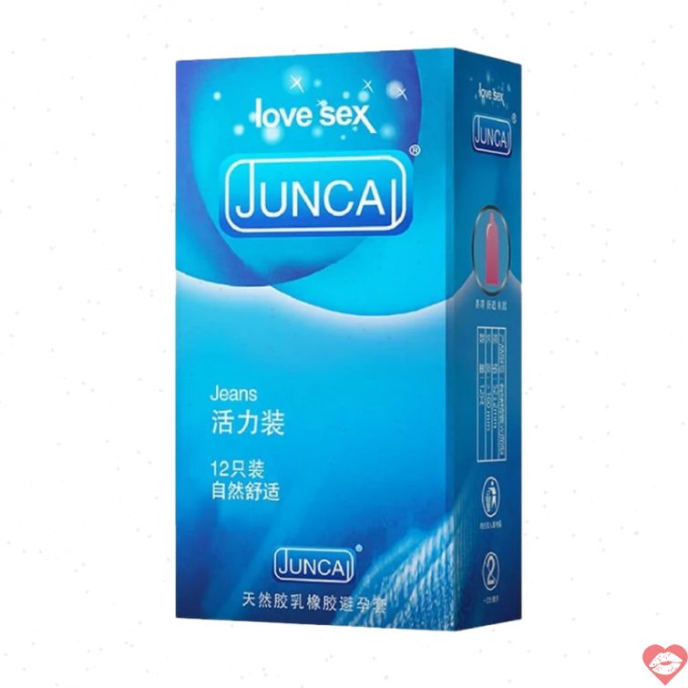 Bao cao su Juncai Jeans siêu mỏng nhiều gel 