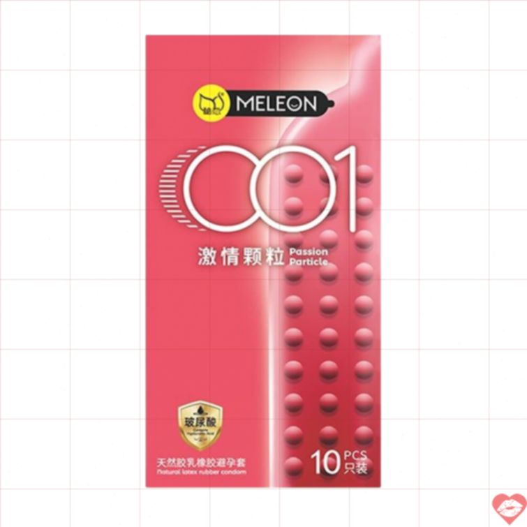 Bao cao su siêu mỏng Meleon 001 hạt nổi cực thích 