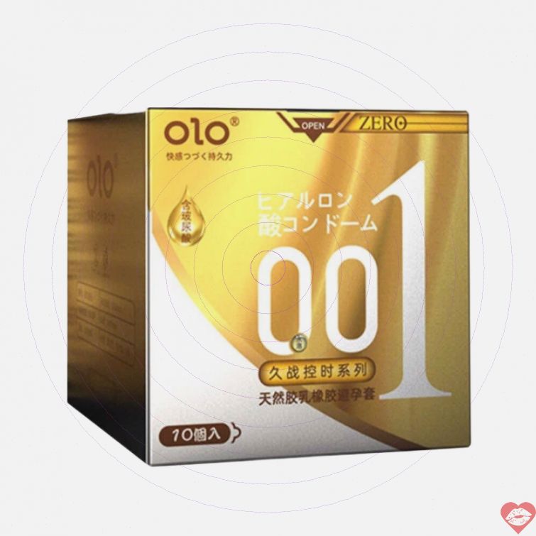 Bao cao su OLO 0.01 siêu mỏng gân hạt 