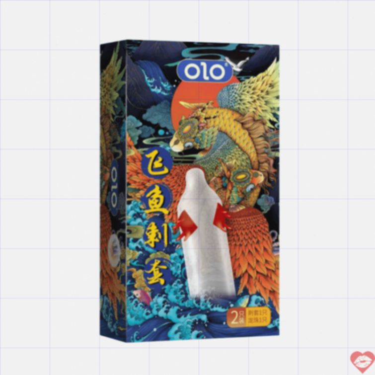 Bao cao su OLO cá thần gai cạnh kích thích mạnh 