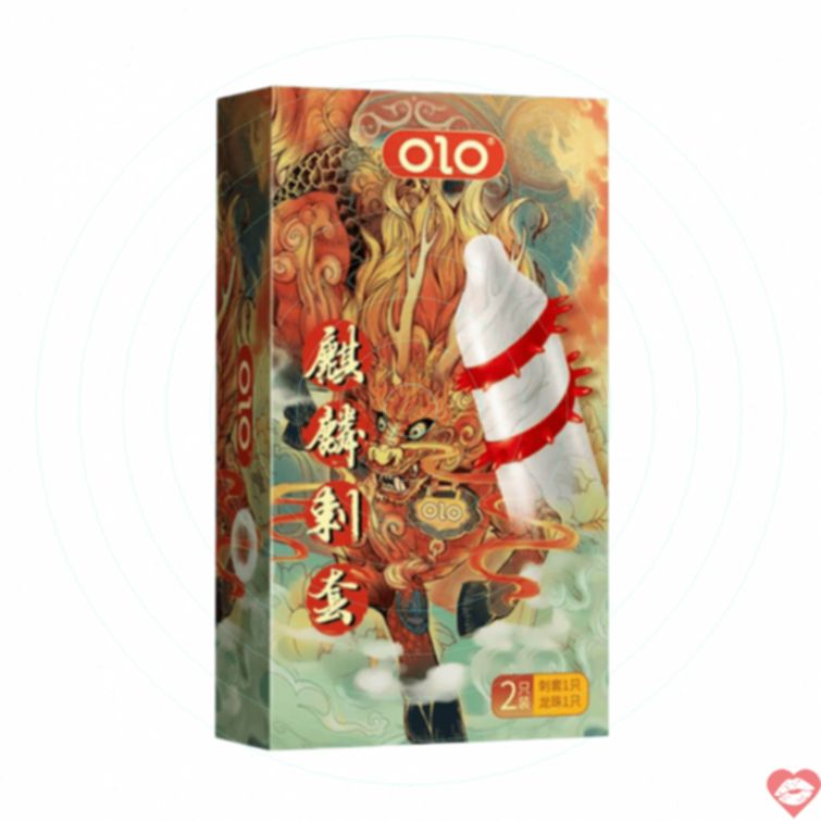 Bao cao su gai xoắn OLO kỳ lân tăng khoái cảm mạnh 