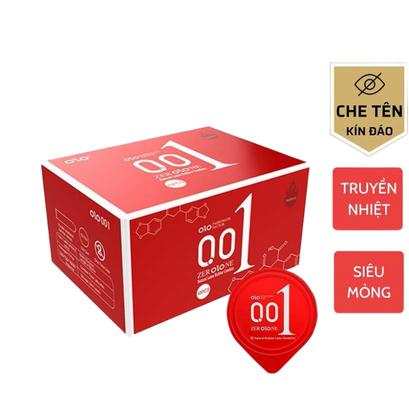  Kho sỉ Bao cao su Olo đỏ siêu mỏng  giá sỉ 