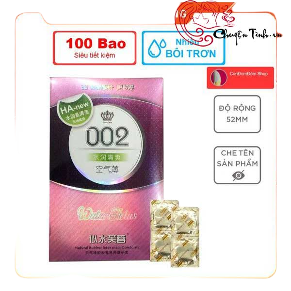  Shop bán Bao cao su HA 002 Water Lotus siêu mỏng  mới nhất 