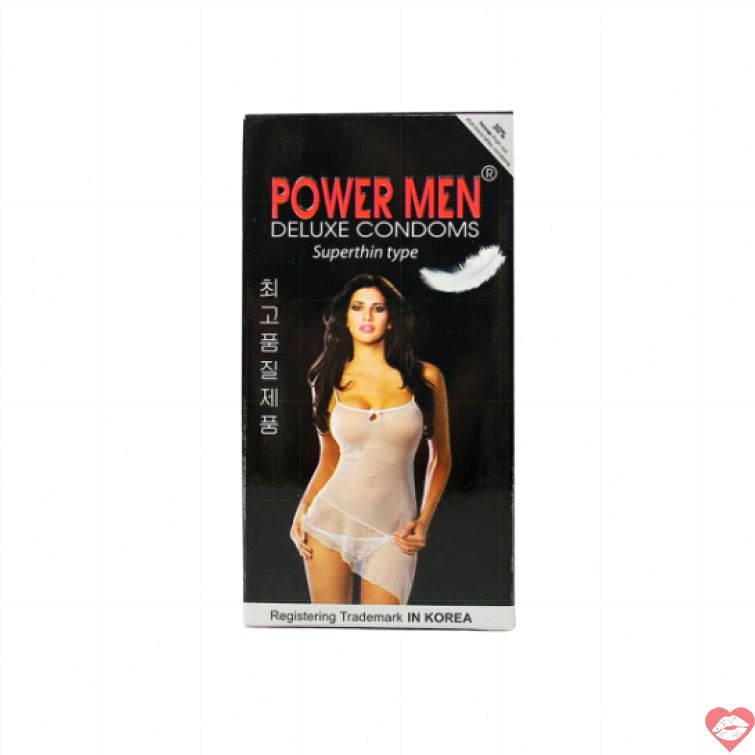 Bao cao su Powermen SuperThin siêu mỏng 12s 