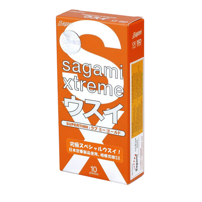  Bán Bao cao su Sagami Xtreme Super Thin 10s  hàng mới về 