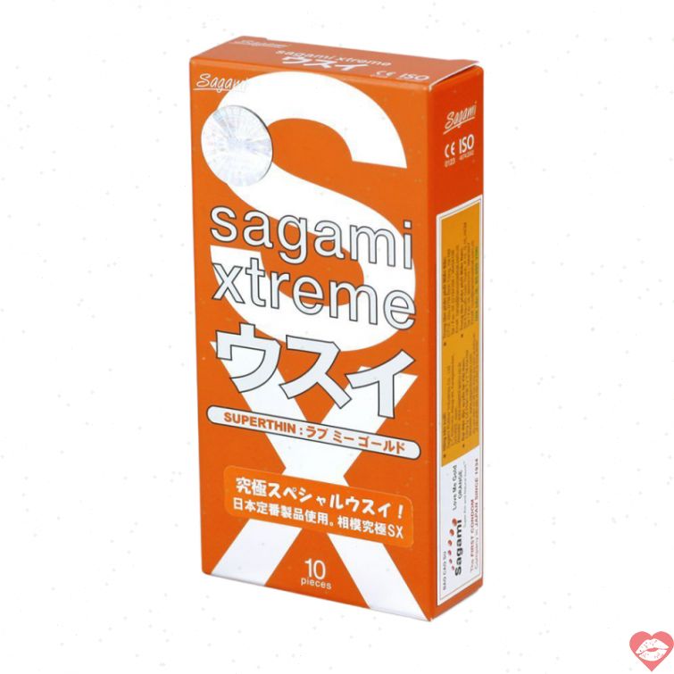 Bao cao su Sagami siêu mỏng 0.03mm cảm giác thật 