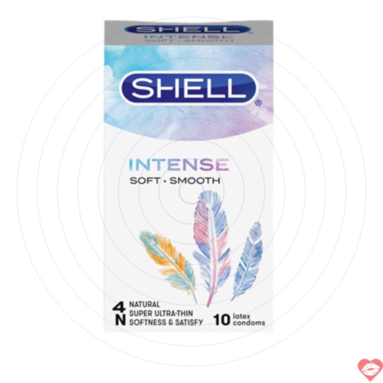Bao cao su Shell Intense 10s siêu mỏng Hàn Quốc 
