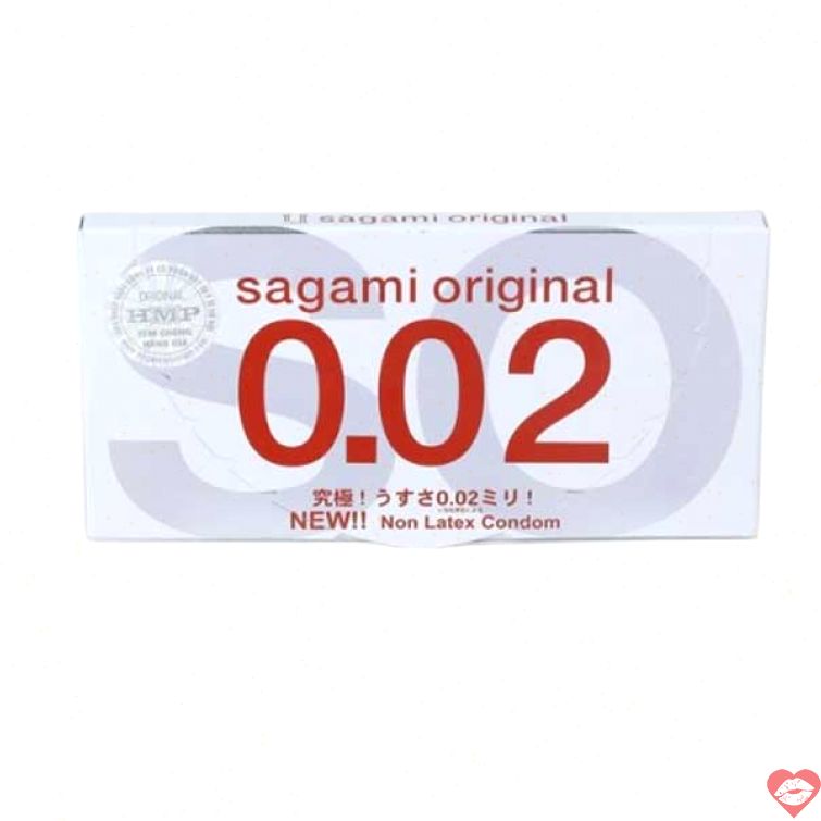Bao cao su Sagami 0.02 siêu mỏng truyền nhiệt 