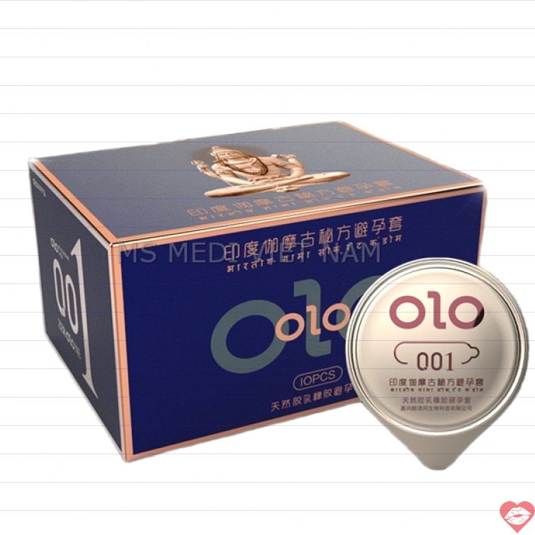 Bao cao su OLO India siêu mỏng kéo dài thời gian 