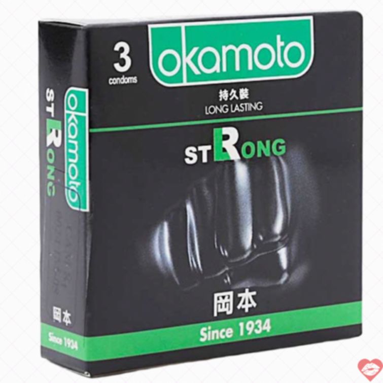 Bao cao su Okamoto Strong mát lạnh kéo dài 