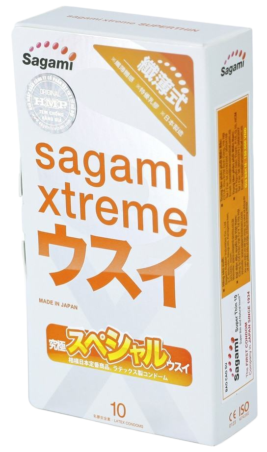  Kho sỉ Bao cao su Sagami Xtreme Super Thin – siêu mỏng hộp 2 cái  cao cấp 