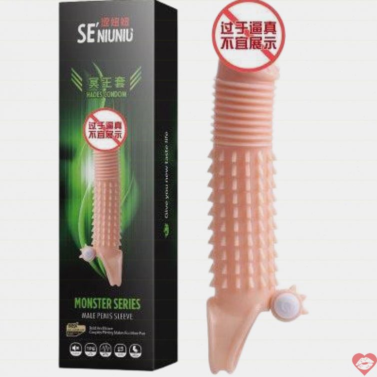 Bao cao su đôn dên Monster gai xoắn siêu kích thích 