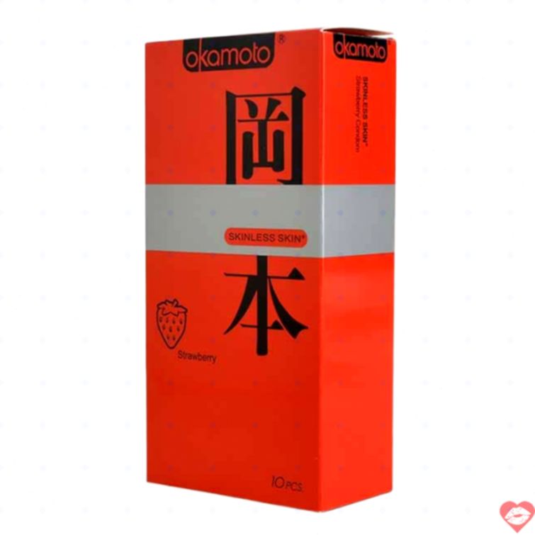 bao cao su huong dau ngam ngot sieu mong kich thich 