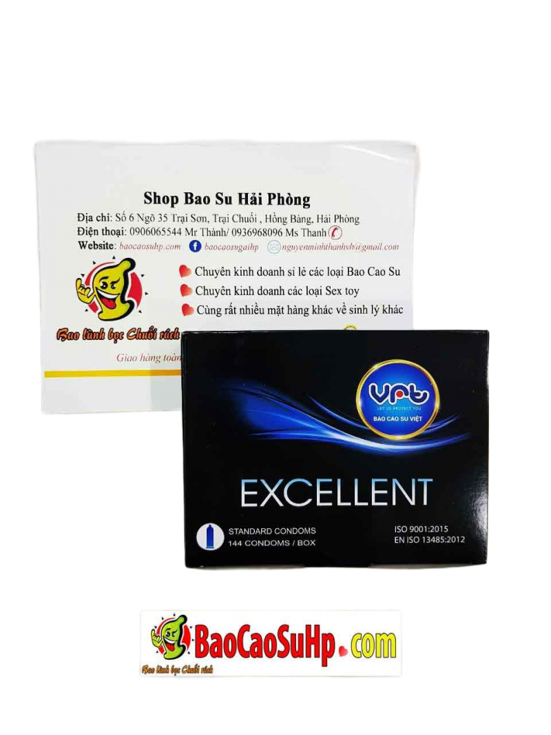 Cung cấp Bao cao su VRT EXCELLENT 144 cái giá rẻ dành cho khách sạn  tốt nhất 