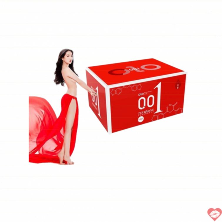 Bao cao su OLO 001 siêu mỏng ấm nóng tăng cảm giác 