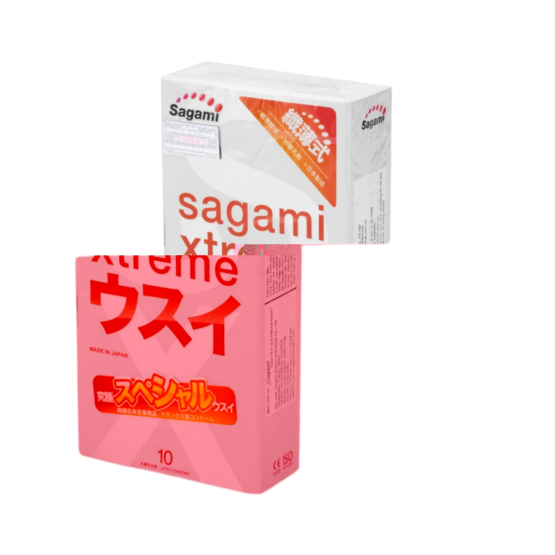  So sánh Bao cao su siêu mỏng Sagami Xtreme Superthin  loại tốt 