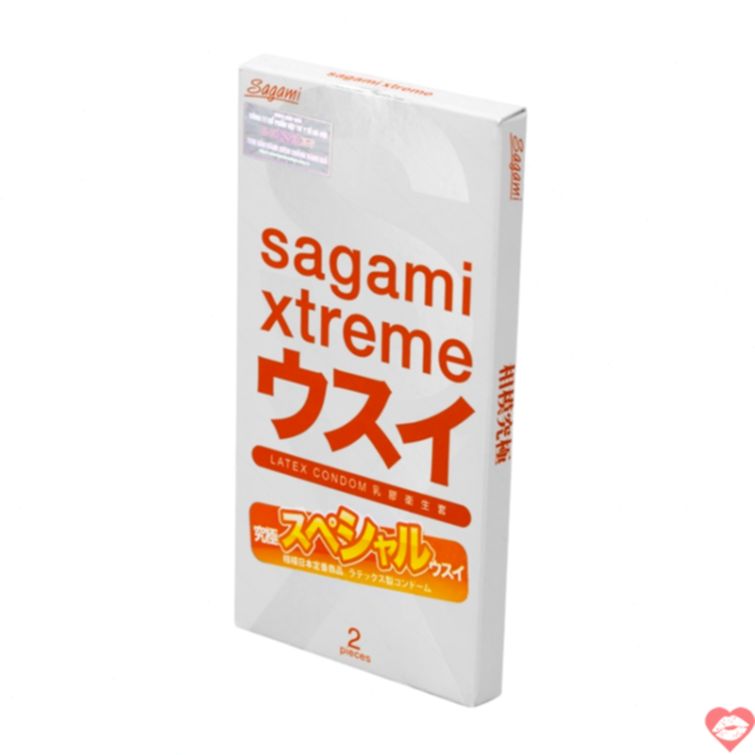 Bao cao su Sagami Xtreme White hộp 10 siêu mỏng 