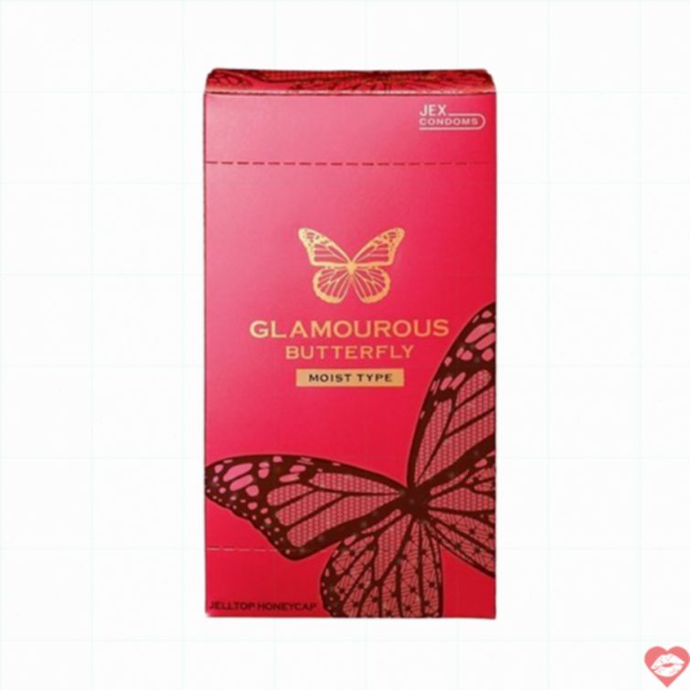 Bao cao su Jex Butterfly moist 1000 mỏng êm 12c 